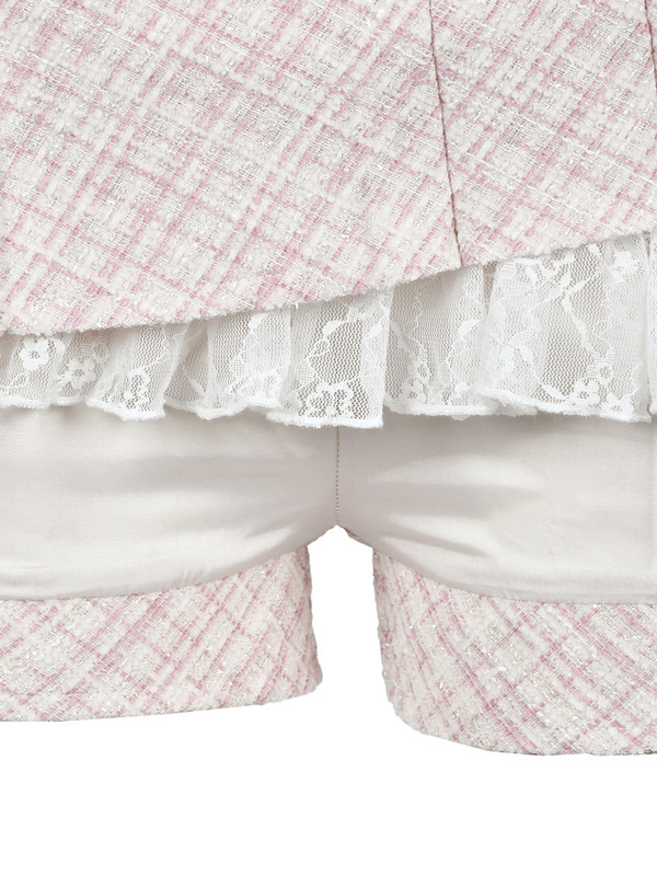 Tweed Lace Setup 詳細画像 ベージュ 16