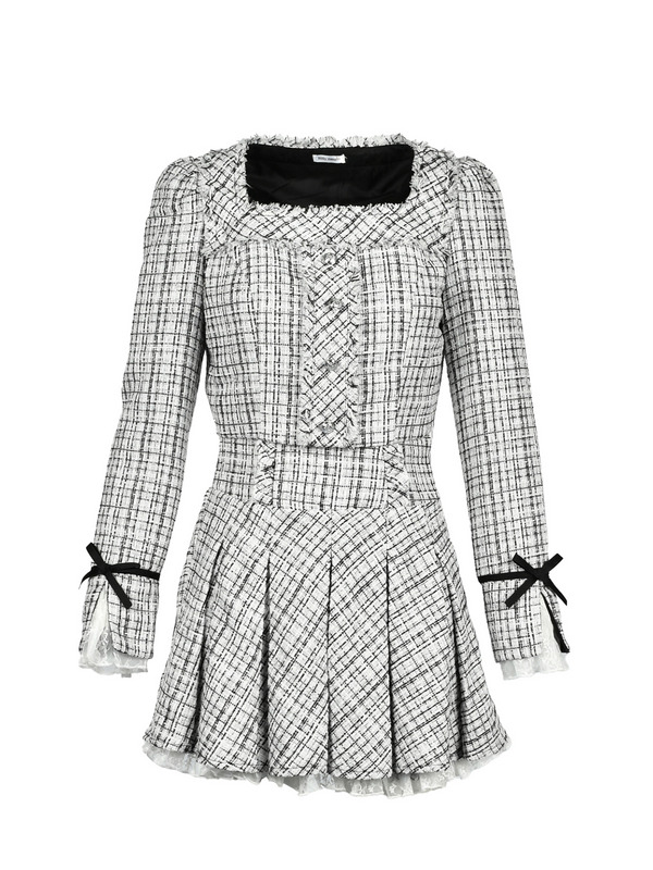 Tweed Lace Setup 詳細画像 オフホワイト 1