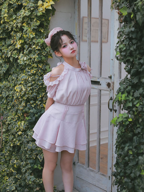 Frill Flare Shortpants 詳細画像 ブラック 16