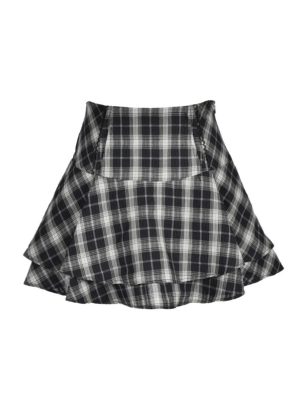 Frill Flare Shortpants 詳細画像 ブラック 1