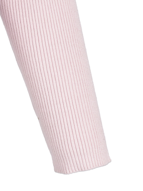 Logo Point Rib Knit 詳細画像 オフホワイト 16