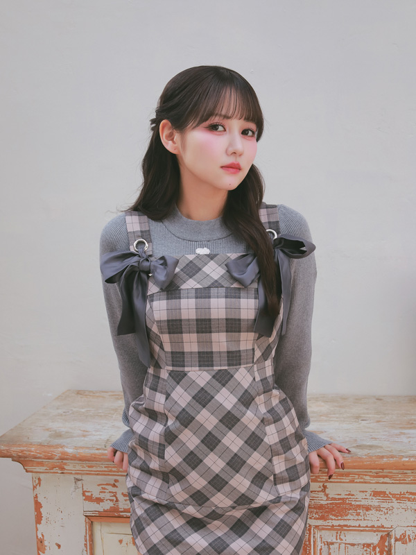 Logo Point Rib Knit 詳細画像 オフホワイト 16