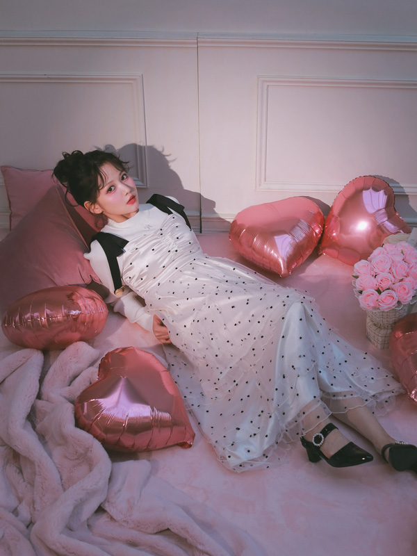 Logo Point Rib Knit 詳細画像 オフホワイト 16