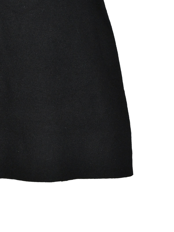 Check Tight Mini Knit Onepiece 詳細画像 ブラック 16