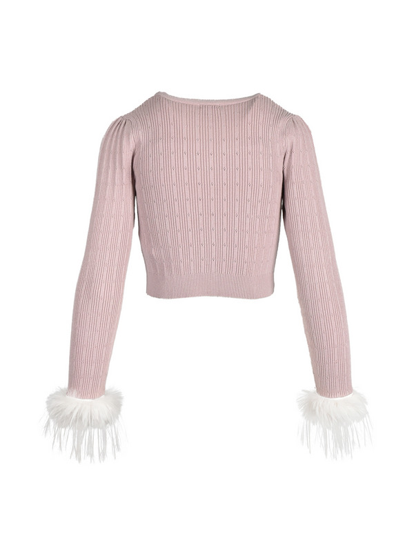 Fur Bijou Ensemble Knit 詳細画像 オフホワイト 16