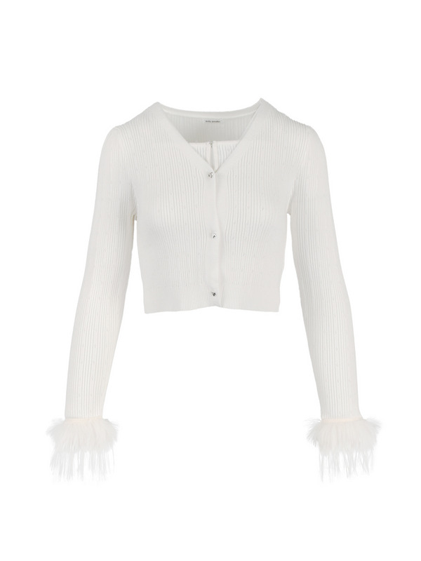 Fur Bijou Ensemble Knit 詳細画像 オフホワイト 1