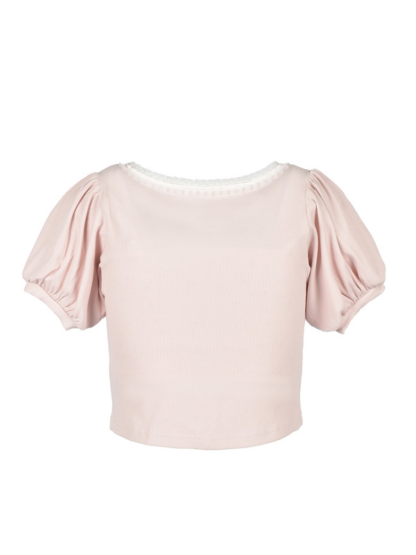 Lace Ribbon Cami Cardigan Set 詳細画像 ピンク 16