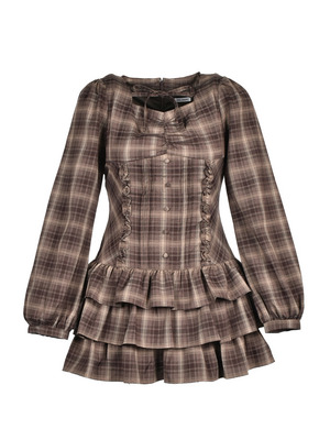 Frill Tiered Mini Onepiece