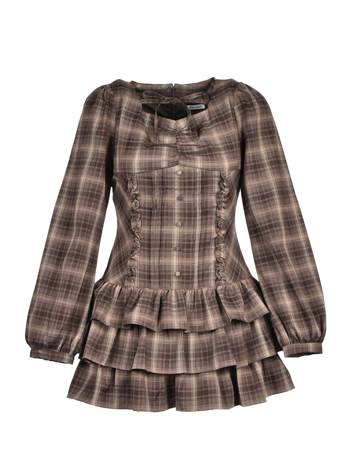 Frill Tiered Mini Onepiece｜evelyn（エブリン）公式通販サイト