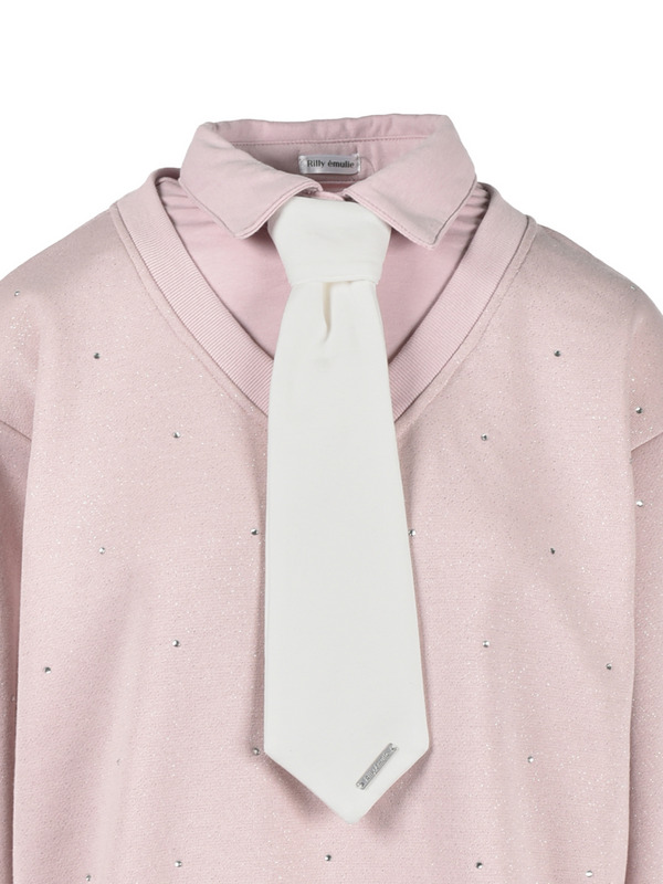 Tie Sweat Onepiece 詳細画像 グレイ 16