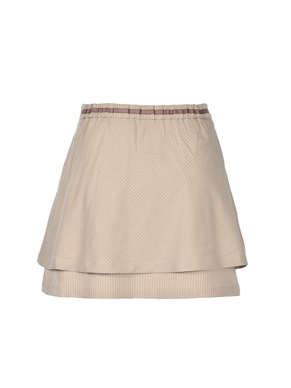 Stripe Bit Belt Mini Skirt 詳細画像 チャコール 16
