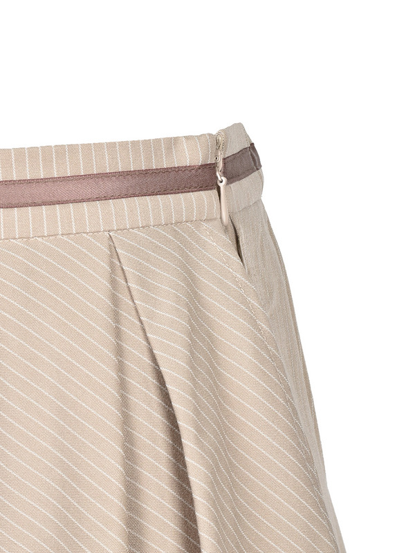 Stripe Bit Belt Mini Skirt 詳細画像 チャコール 16