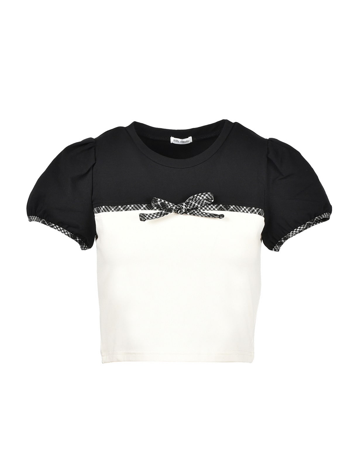 Bicolor Ribbon Dropped T Shirt｜evelyn（エブリン）公式通販サイト