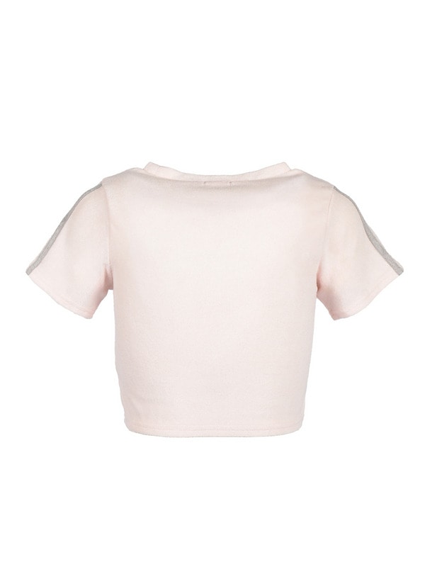 Logo Bijou Pile Tshirt 詳細画像 イエロー 16