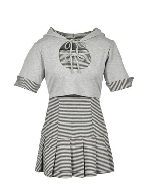 Border Sweat Onepiece Set