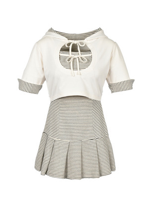 Border Sweat Onepiece Set