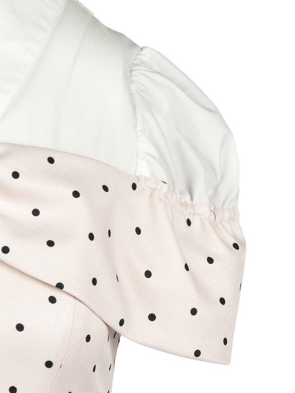 Rose Ribbon Box Tack Onepiece 詳細画像 サックス 16