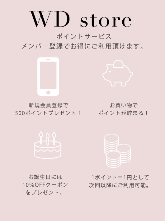 WDstore ポイントサービスについて